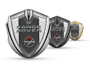 Land Rover Metall Kuppel Emblem Tuning Design Glänzend Max